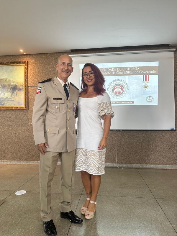 MAJOR PM SUAREZ, COMANDANTE DA 94ª CIPM/CAETITÉ, É CONDECORADO COM MEDALHA — imagem 3
